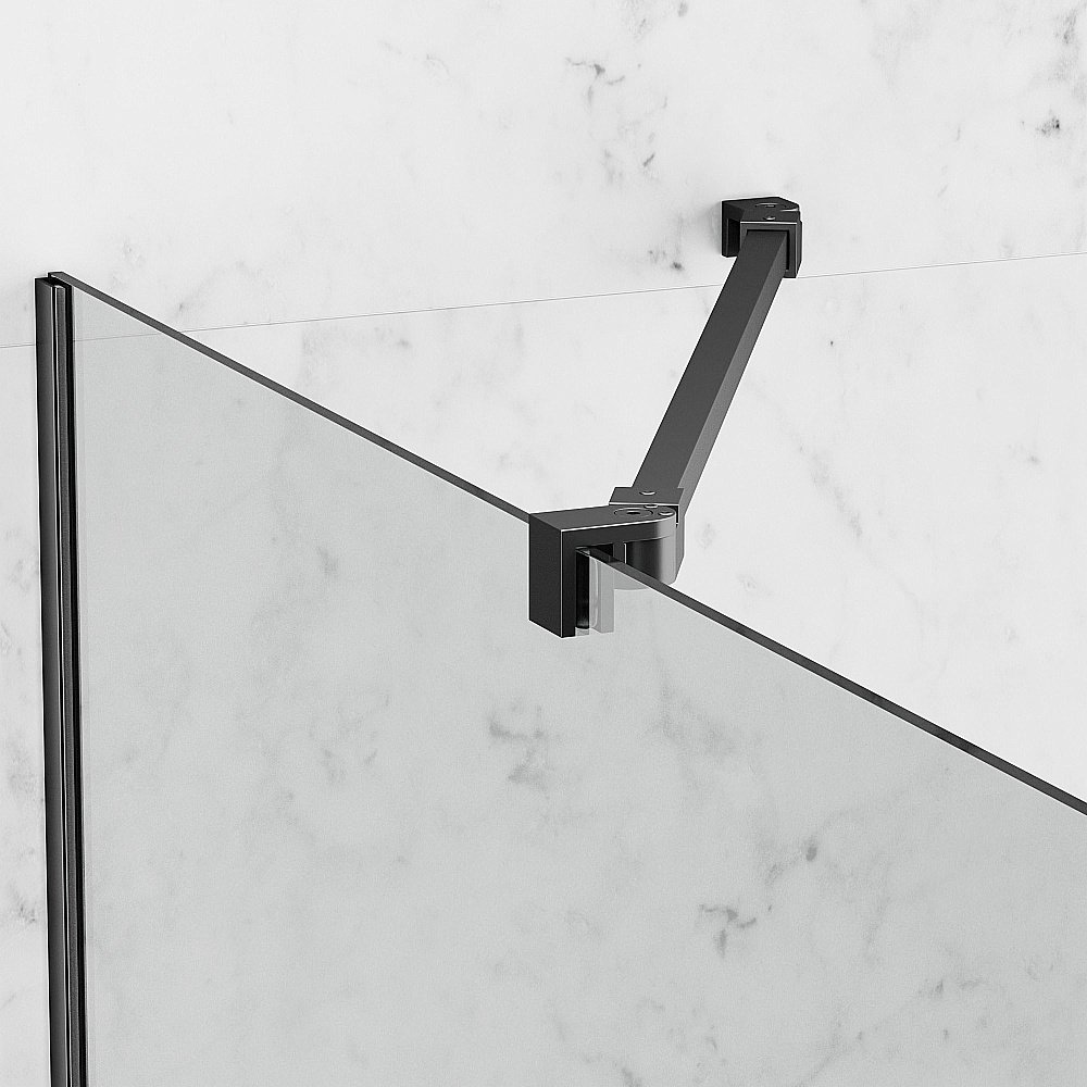 Душевое ограждение Berges SKY BLACK 140 купить в интернет-магазине Sanbest