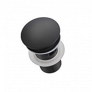 Донный клапан Milacio Ultra MCU.050.MB черный купить в интернет-магазине сантехники Sanbest