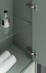 Пенал Allen Brau REALITY 1.32003.CGM 60  олива матовая для ванной в интернет-магазине сантехники Sanbest