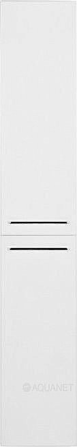 Шкаф-пенал De Aqua Тока 1S БК 30 белый для ванной в интернет-магазине сантехники Sanbest