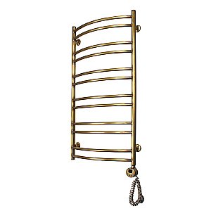 Полотенцесушитель электрический Domoterm Калипсо П12 500x985 АБР E бронза купить в интернет-магазине сантехники Sanbest