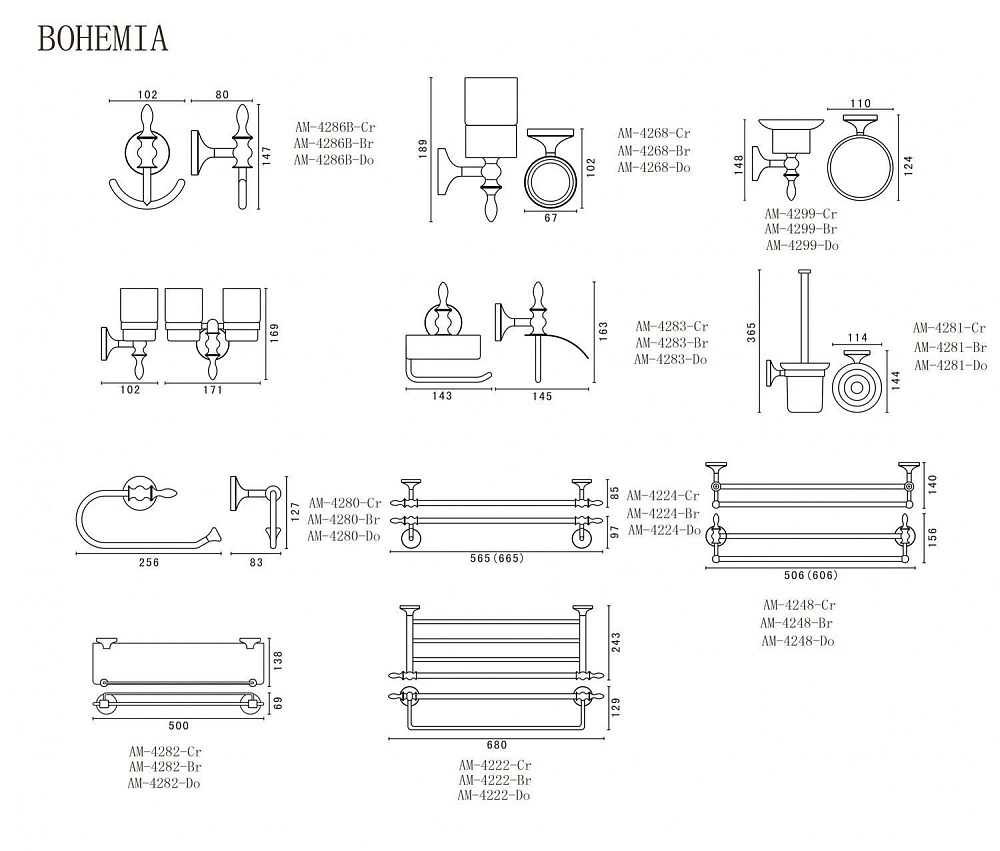 Мыльница ART&MAX BOHEMIA AM-E-4299-Cr хром купить в интернет-магазине сантехники Sanbest