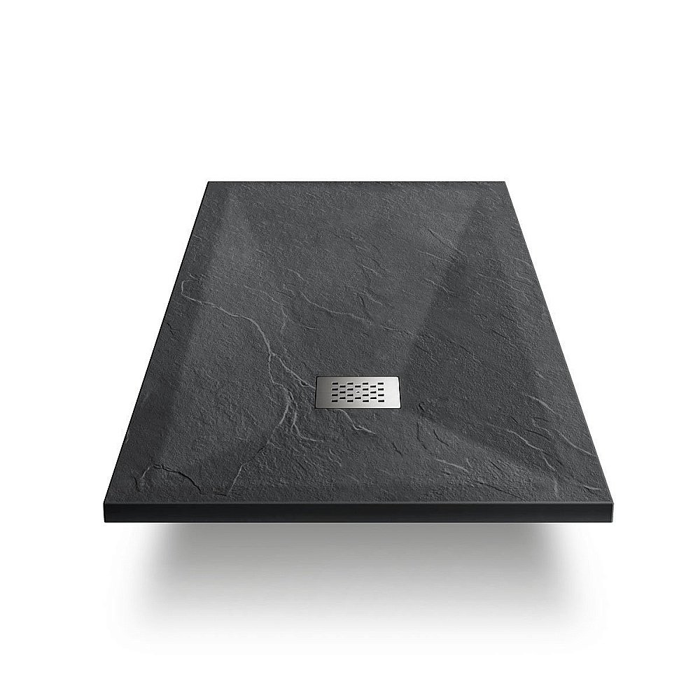 Душевой поддон Vincea VST-4SR8012A 120х80 антрацит купить в интернет-магазине Sanbest