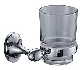 Стакан для зубных щеток CeramaLux Bell 53502 хром купить в интернет-магазине сантехники Sanbest