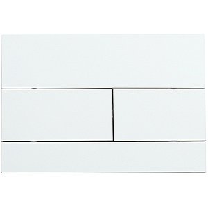 Кнопка для инсталляции Veconi Flush FLV7-W белая глянцевая купить в интернет-магазине сантехники Sanbest