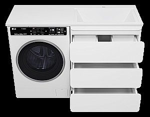 Тумба с раковиной Misty Чегет - 70 П-Чег-01070-01Н3Я (Раковина Гавана 130) белая для ванной в интернет-магазине Sanbest