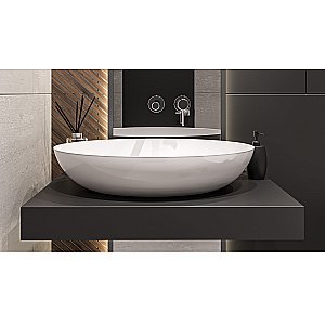 Раковина накладная WhiteCross CITRINE 60 0717.060040.100 белая купить в интернет-магазине Sanbest