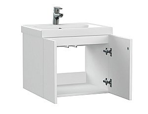 Мебель для ванной подвесная Cersanit COLOUR 50 белая для ванной в интернет-магазине Sanbest