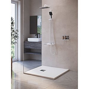 Душевой поддон RGW ST-W Stone Tray 16152088-01 80x80 белый купить в интернет-магазине Sanbest