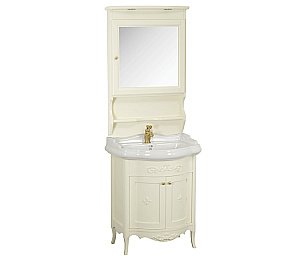 Тумба с раковиной Migliore Bella 73 Avorio для ванной в интернет-магазине Sanbest