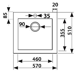 Мойка кухонная Kaiser KMM-5056 W белая купить в интернет-магазине сантехники Sanbest