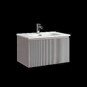 Тумба с раковиной Sancos Snob R 1.0 SNR1.070SM/CN7007 Doha Soft для ванной в интернет-магазине Sanbest