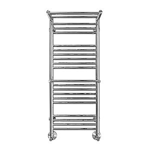 Полотенцесушитель водяной Terminus Аврора П20 400x1010 с двумя полками купить в интернет-магазине сантехники Sanbest