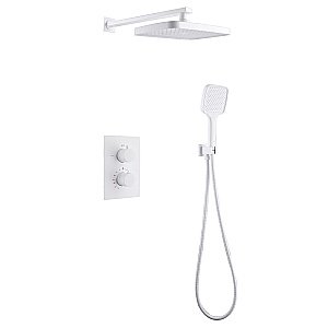 Душевая система Abber WEISS INSEL AF8051W белая купить в интернет-магазине сантехники Sanbest