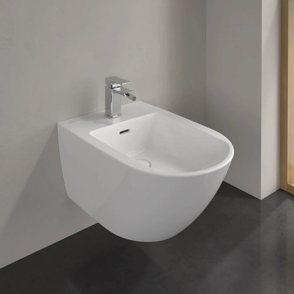 Биде подвесное Villeroy&Boch Subway 3.0 447000R1 альпийский белый купить в интернет-магазине Sanbest