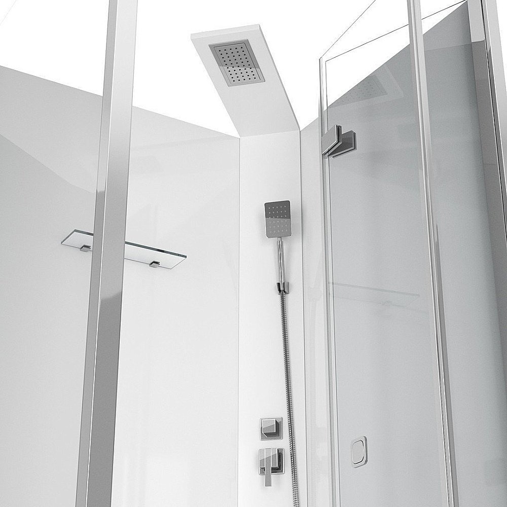 Душевая кабина Cerutti SPA Bella 90T 90x90 прозрачная/хром купить в интернет-магазине Sanbest