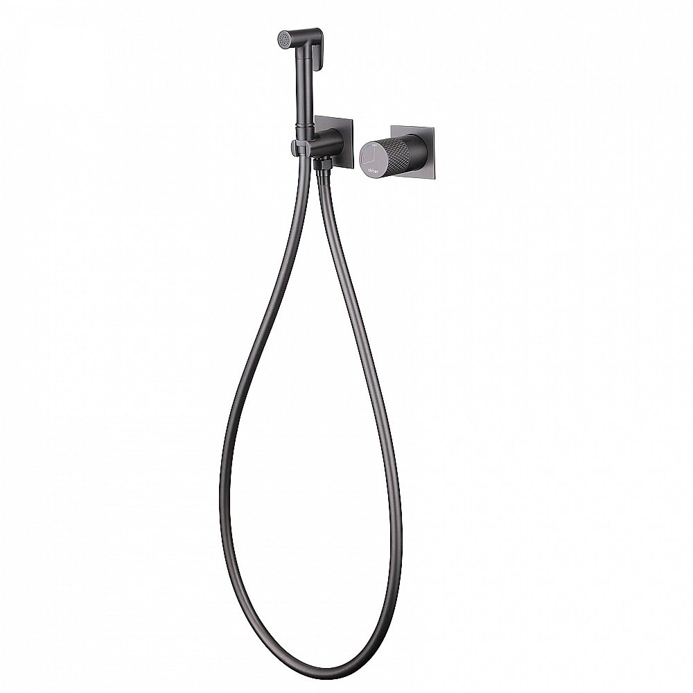 Гигиенический душ ABBER Rund AF8725NG никель купить в интернет-магазине сантехники Sanbest