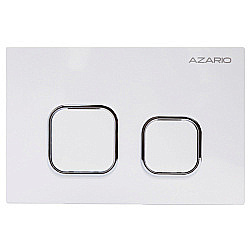 Кнопка для инсталляции Azario NEW-TS AZ-ABS-002-W белая купить в интернет-магазине сантехники Sanbest
