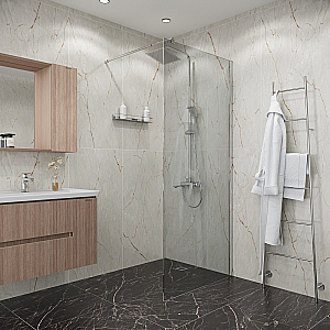 Душевое ограждение Niagara Eco NG-531-70 70 профиль хром/стекло прозрачное купить в интернет-магазине Sanbest