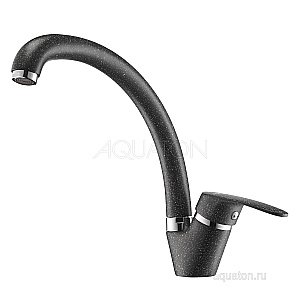 Смеситель для кухни Акватон Нимо 1AX002FCXX210 графит купить в интернет-магазине сантехники Sanbest
