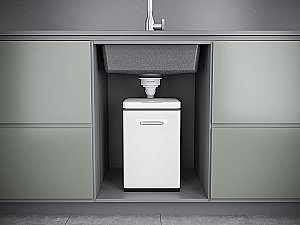 Кухонная мойка Paulmark STEPIA 50 + коландер ADVANCE PM115051-BLM+A375-BS черный металлик купить в интернет-магазине сантехники Sanbest