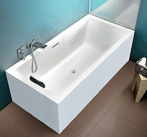 Акриловая ванна Riho Rething Cubic Fall 200x90 B110013005 белая купить в интернет-магазине Sanbest