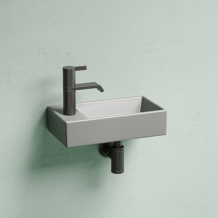 Раковина Ceramica Nova Element CN6051MH антрацит матовый купить в интернет-магазине Sanbest