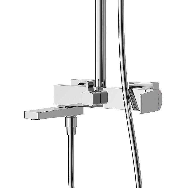 Душевая система BelBagno ARDENTE-VSCM-CRM хром купить в интернет-магазине сантехники Sanbest