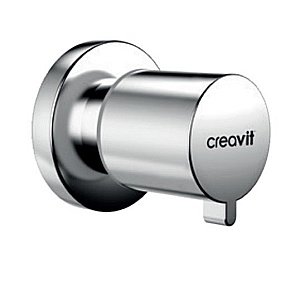 Встраиваемый вентиль Creavit AC50L хром купить в интернет-магазине сантехники Sanbest