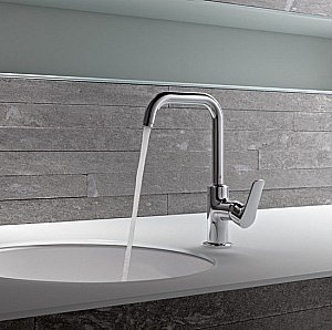 Смеситель для раковины Kludi Objecta 320230575 купить в интернет-магазине сантехники Sanbest