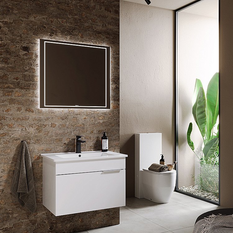 Зеркало Aqwella Vision 60 VIS0206BH в ванную от интернет-магазине сантехники Sanbest