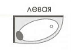 Ванна Aquatika Логика Аквастандарт Basic левая купить в интернет-магазине сантехники Sanbest