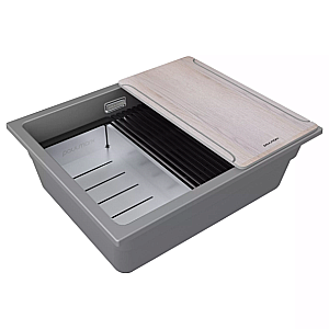 Кухонная мойка Paulmark Lumi-Multi Sink 55 LU-MULTI 55-GRM серый металлик купить в интернет-магазине сантехники Sanbest