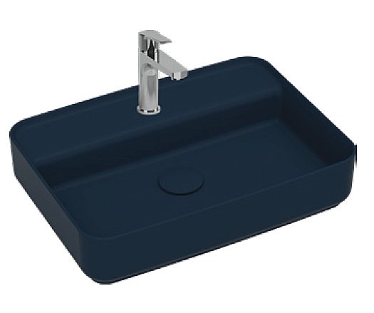 Раковина ISVEA Infinity 55 10NF66055SV-2Z синий матовый купить в интернет-магазине Sanbest