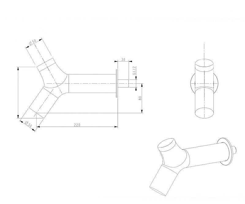 Верхний душ Bronze de Luxe LIBERTY 501GM-P графит купить в интернет-магазине сантехники Sanbest