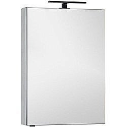 Зеркальный шкаф Aquanet Алвита 60 серый антрацит купить в интернет-магазине сантехники Sanbest