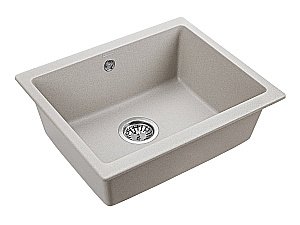 Мойка кухонная Paulmark Gera PM205546-GR Серая купить в интернет-магазине сантехники Sanbest