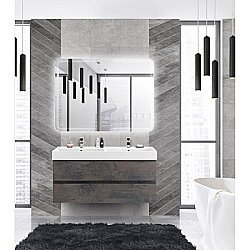 Тумба с раковиной Cezares Molveno 46 120 Ossido для ванной в интернет-магазине Sanbest