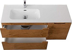 Тумба с раковиной BelBagno ETNA-1000-2C-1A-SO-RN-L/R Rovere Nature для ванной в интернет-магазине Sanbest