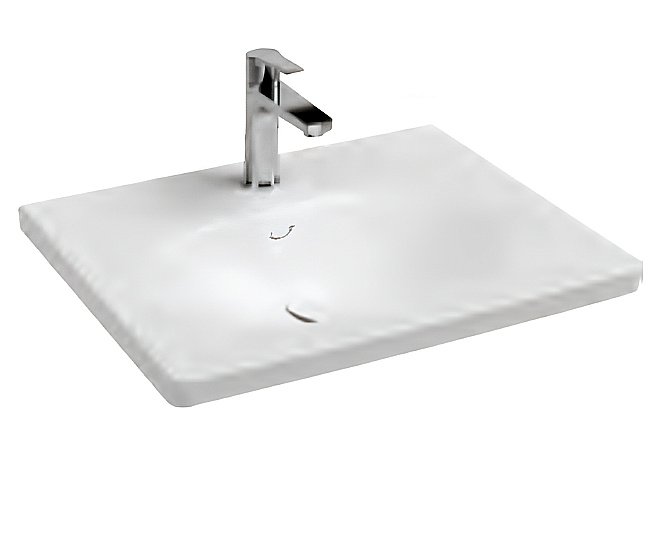 Раковина ISVEA Sistema S 61 10SS50061SV белая купить в интернет-магазине Sanbest