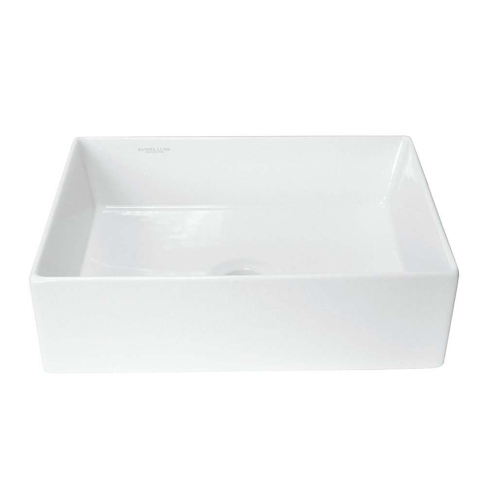 Раковина Sanita luxe Novel Slim 40 NOV40SLWB01S белая купить в интернет-магазине Sanbest