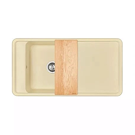 Мойка кухонная Акватон Беллис 97 шампань купить в интернет-магазине сантехники Sanbest