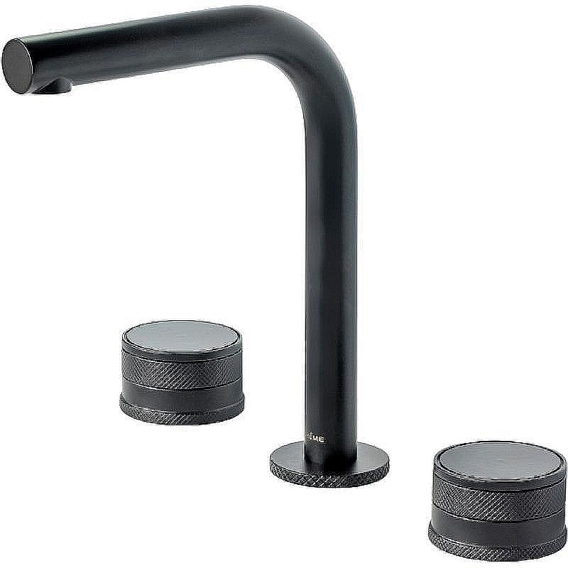 Смеситель для раковины Boheme Prestige 152-B-PR черный матовый купить в интернет-магазине сантехники Sanbest