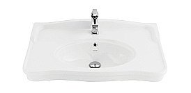 Раковина Creavit Antik 80 AN080-00CB00E-0000 белая купить в интернет-магазине Sanbest