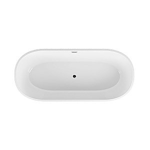 Ванна акриловая Grossman Forta GR-27021MB 170x75 черная матовая купить в интернет-магазине Sanbest