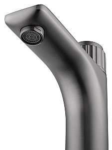 Смеситель для раковины WONZON & WOGHAND CLICK, Темный графит (WW-A40412-BGG) купить в интернет-магазине сантехники Sanbest