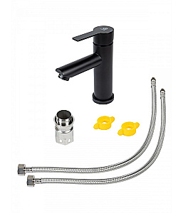 Cмеситель для раковины Agger Easy A3102144 черный матовый купить в интернет-магазине сантехники Sanbest