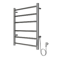 Полотенцесушитель электрический Azario PARMA П6 500х600 AZ10856 хром купить в интернет-магазине сантехники Sanbest