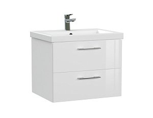 Мебель для ванной подвесная Cersanit LARA 60 белая для ванной в интернет-магазине Sanbest