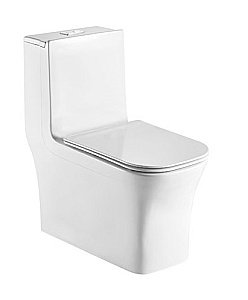 Унитаз моноблок WeltWasser WW GLANBACH 001 GL-WT купить в интернет-магазине Sanbest